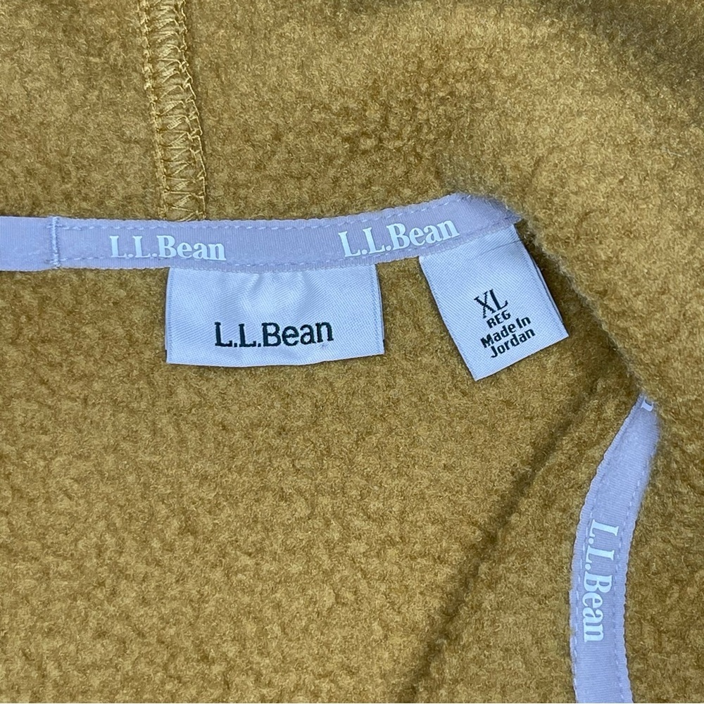 L. L. Bean fleece 1/2 zip pullover - Picture 3 of 11